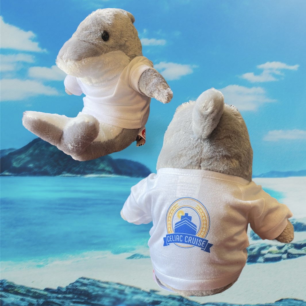 Celiac Cruise Souvenir Dolphin Plush